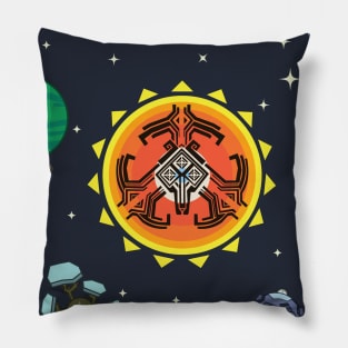 Hearthian Solar System Pillow