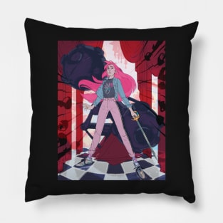 Utena Tenjou Fashion Illustration Pillow