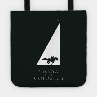 Shadow of the Colossus - Sanctuary silhouette white Tote