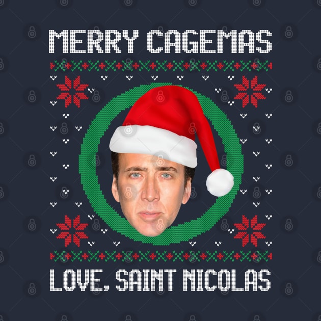 Merry Cagemas, Love Saint Nicolas by BodinStreet