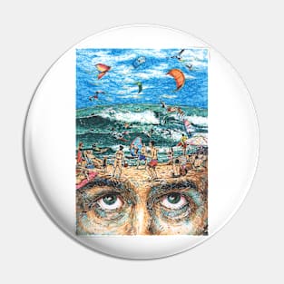 The beach boy Pin