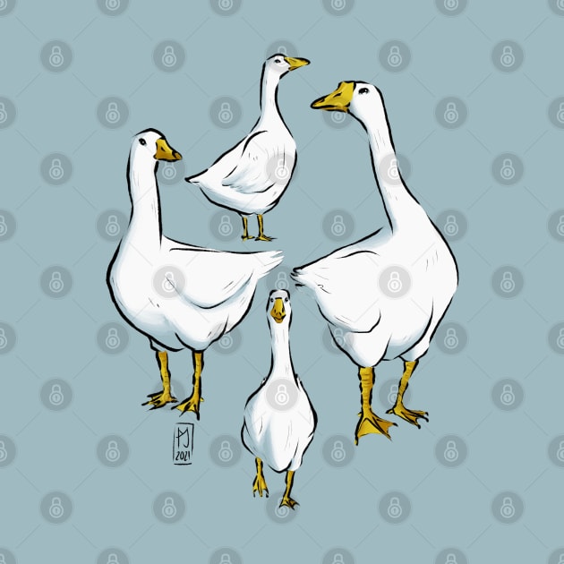 Geese by Magpie