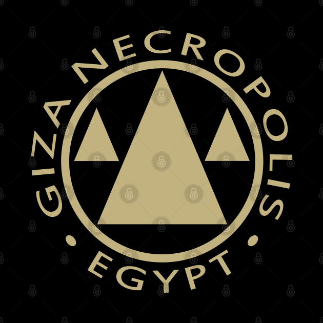 Giza Necropolis Egypt by Lyvershop