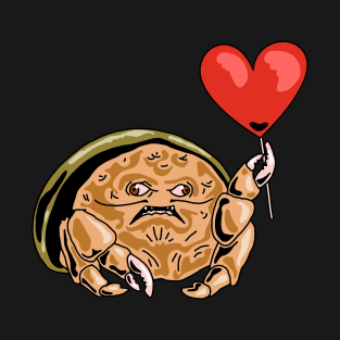 Sponge Crab Valentines Day T-Shirt