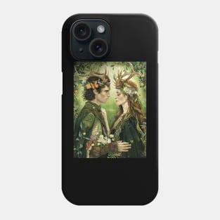 Lord and Lady of the May Phone Case