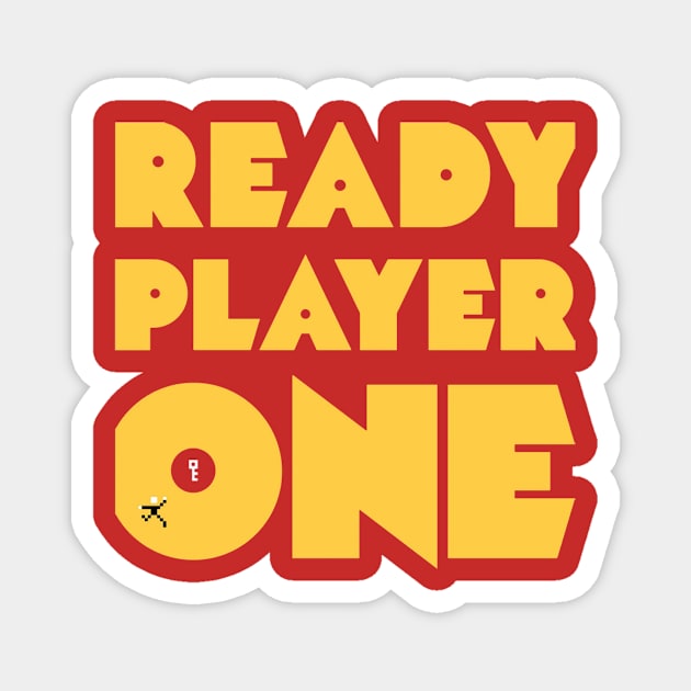 Ready Player One T-Shirt Magnet by The Basement Podcast