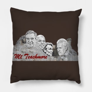 Mount Teachmore: Educational Television Legends Pillow