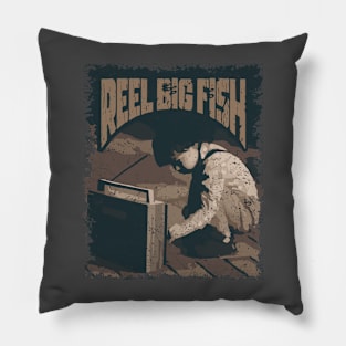 Reel Big Fish Vintage Radio Pillow