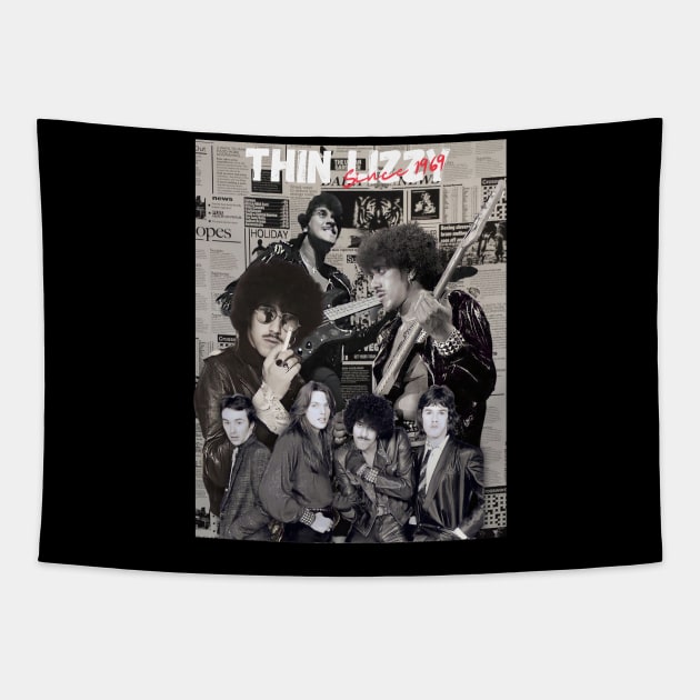 Thin Lizzy Tapestry by FunComic