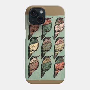 Charming Hummingbirds Phone Case