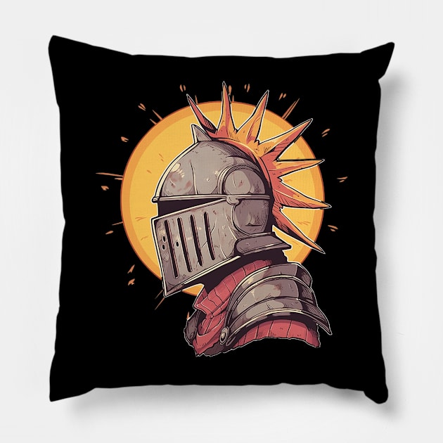 dark soul Pillow by piratesnow