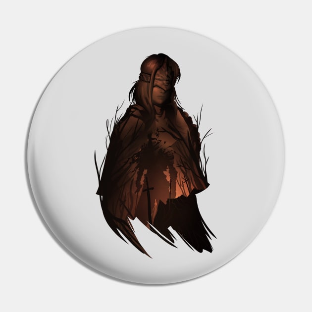 Ashen One Dark Pin by whydesign