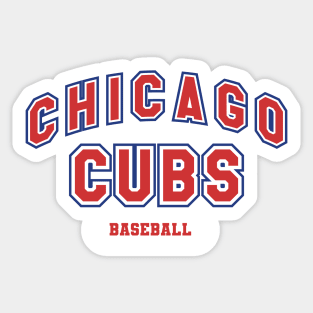 Cubs Win Flag - Cubs Baseball - Sticker