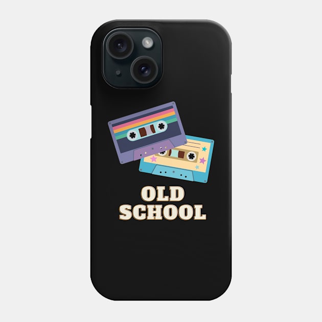 Old School Cassette Tape Phone Case by Texas Bloomin’