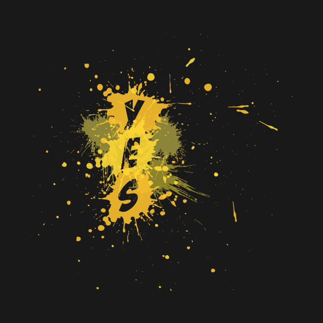 YES Splash | Yellow Version by Kinitro