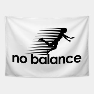 No Balance women's dark logo Tapestry