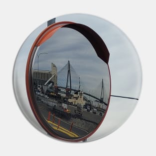 Reflective ANZAC Bridge View Pin