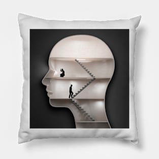 Human mind, artwork (F009/4942) Pillow