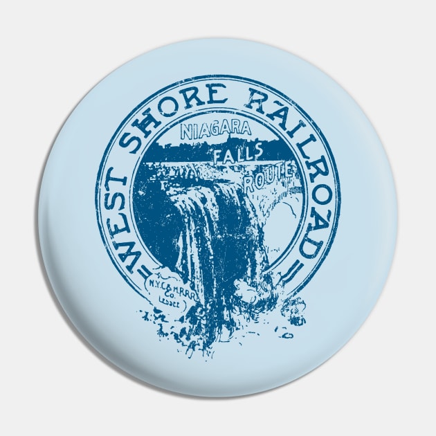 West Shore Railroad Pin by MindsparkCreative