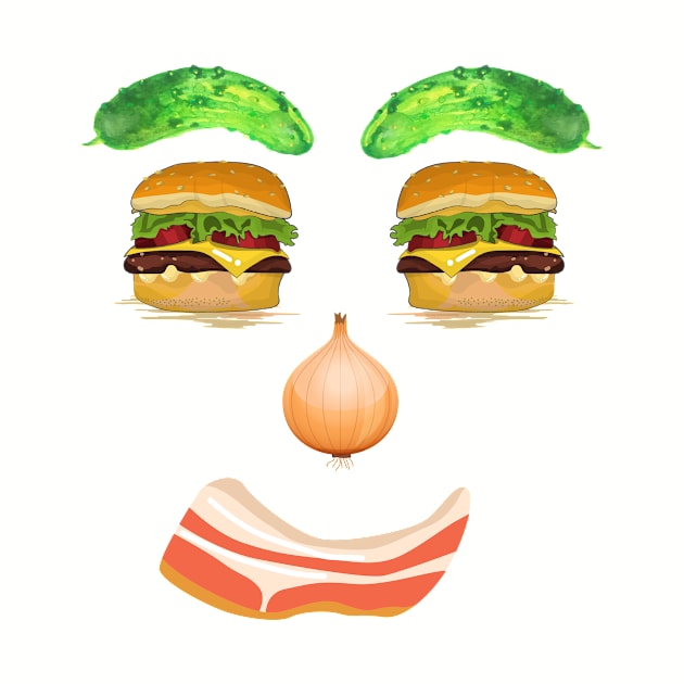 Burger Face by Rickido