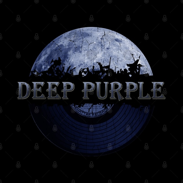 Deep Purple blue moon vinyl by hany moon