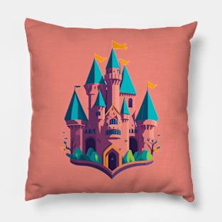 Cute Castle Pillow