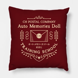 CH Postal Company Emblem Pillow