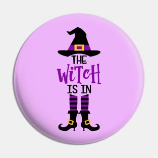 The Witch Is In Pin