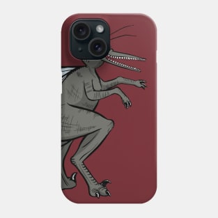 Funny Raptor mash up - WTF - Velociraptor mixed with Mosquito animal mashup art Phone Case
