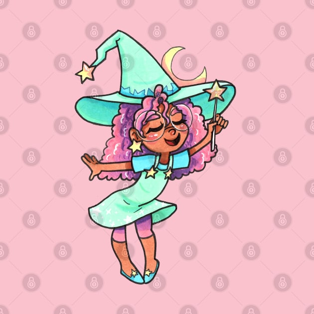 Pastel Witch by LittleGreenHat