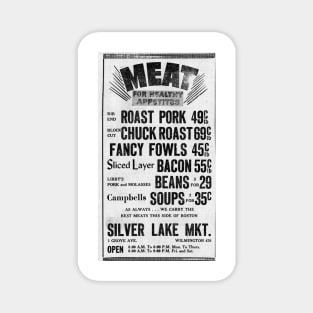 Meat Market Wall Art Magnet