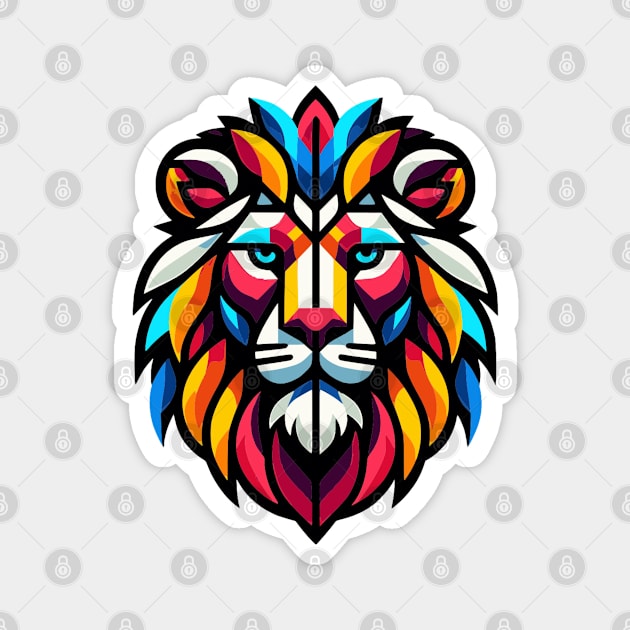 Leo The Lion Magnet by Mujji