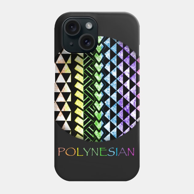 Polynesian Print 2 Phone Case by Ama_Sama