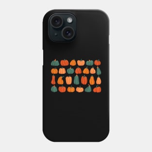 Autumn vibes vibrant colored pumpkin Phone Case