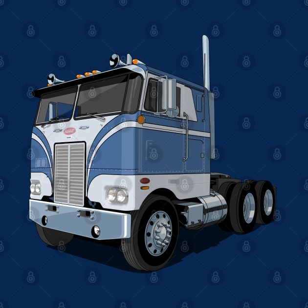 Peterbilt 352 Cabover Truck by candcretro