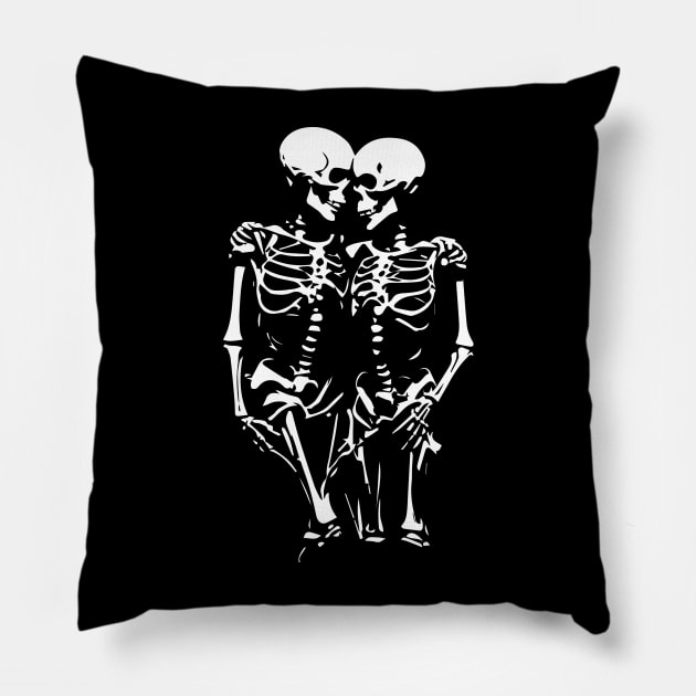 love till death Pillow by lkn