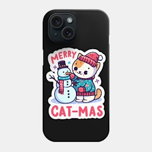 Merry Cat-Mas Phone Case