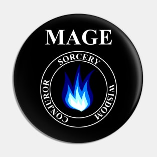 Mage Fantasy RPG Class Frost Magic Pin