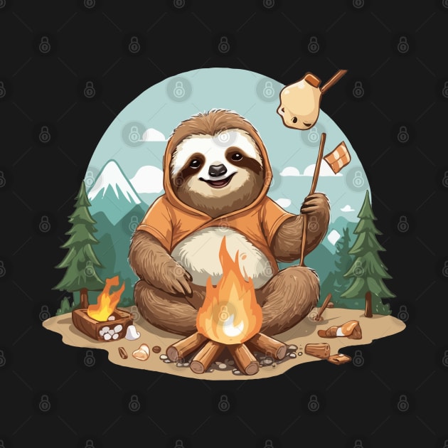 Campfire Sloth by Clouth Clothing 