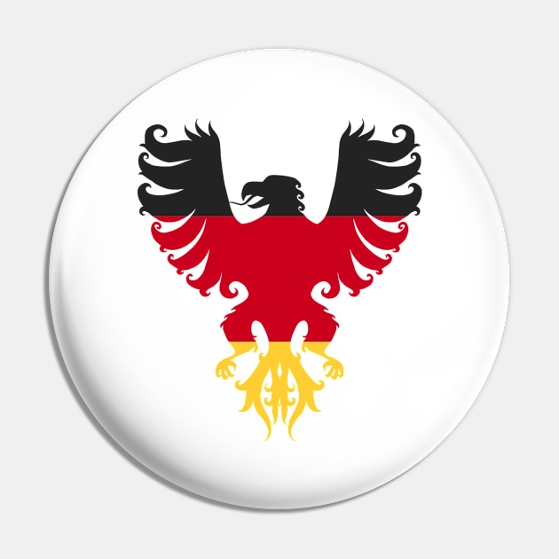 German Eagle Present Gift Idea Pin by elWizKhalifa