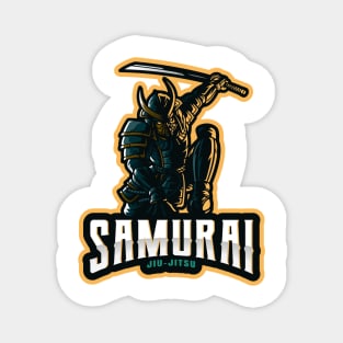 Samurai Jiu Jitsu Magnet