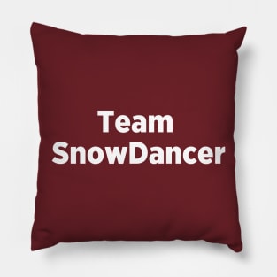 Team SnowDancer from Psy-Changeling Universe Pillow