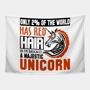 Red Hair Gift Tapestry