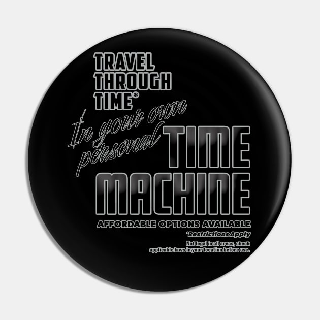 Travel Through Time In Your Own Personal TIME MACHINE Pin by WinstonsSpaceJunk