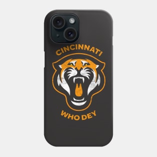 Cincinnati Bengals 2022 Who Dey! Phone Case