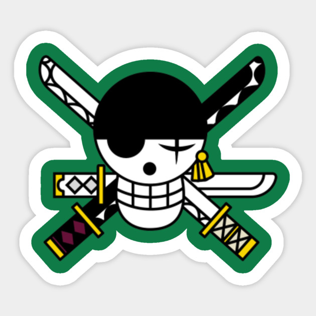 One Piece - Team Roronoa Zoro T-shirt - One Piece - Sticker | TeePublic