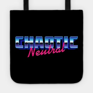 Chaotic Neutral 80s Vibes Tote