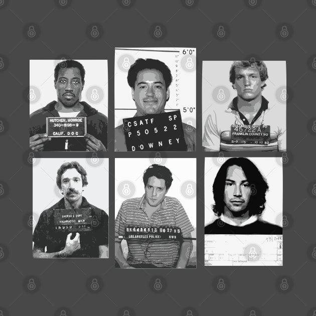 Celebrity Mug Shots by Forgotten Flicks