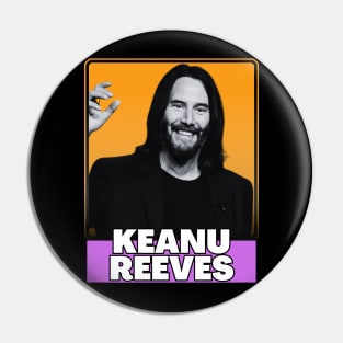 Keanu reeves (retro) Pin