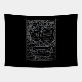 Robot Man Tapestry